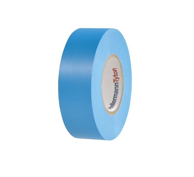 Sähköteippi HellermanTyton Htape-Flex1000 +C 19mm 20m Sininen - KarelianStore