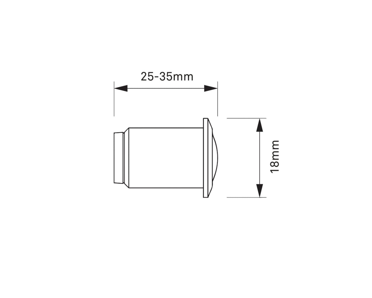 Saunavalaisin SAAS Highline Sauna+ 1x3W 4000K Alumiini - KarelianStore
