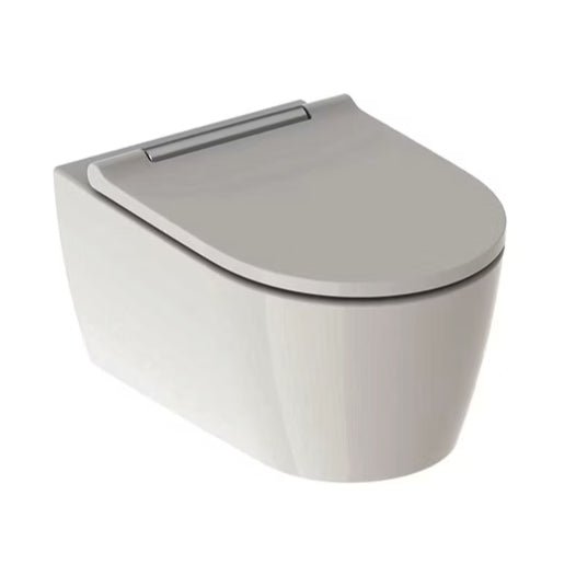 Seinä-WC GEBERIT ONE TURBOFLUSH KANSI KROMATTU - KarelianStore