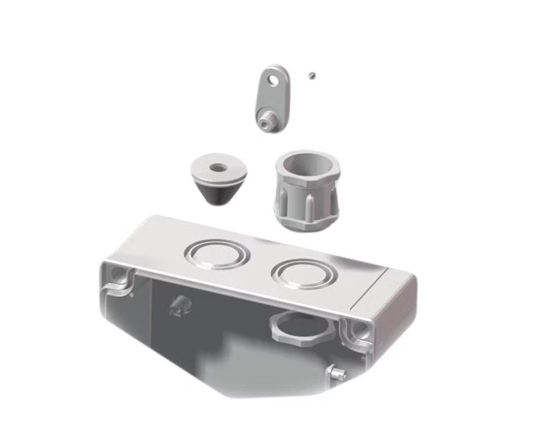 Seinäasennustarvike Fibox FP 22046 Kiinnike 4kpl + ruuvit - KarelianStore