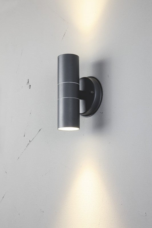 Seinävalaisin Airam Alppila 2S GU10 35W Antrasiitti - KarelianStore