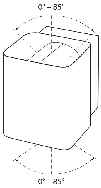 Seinävalaisin Airam Näsby Double IP54 12W 3000K Valkoinen - KarelianStore