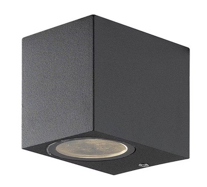 Seinävalaisin Airam Sund IP44 GU10 Antrasiitti - KarelianStore