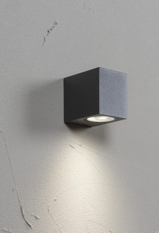 Seinävalaisin Airam Sund IP44 GU10 Antrasiitti - KarelianStore