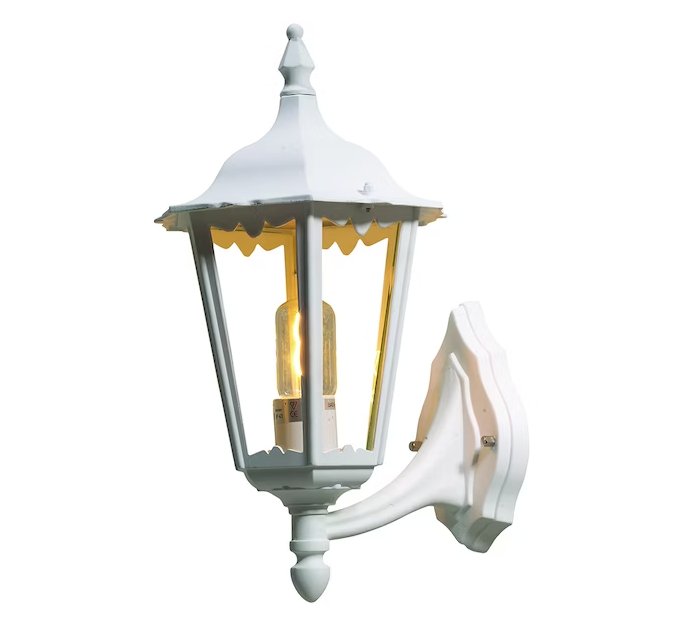 Seinävalaisin Konstmide Firenze 7213-250 IP43 E27 Valkoinen - KarelianStore