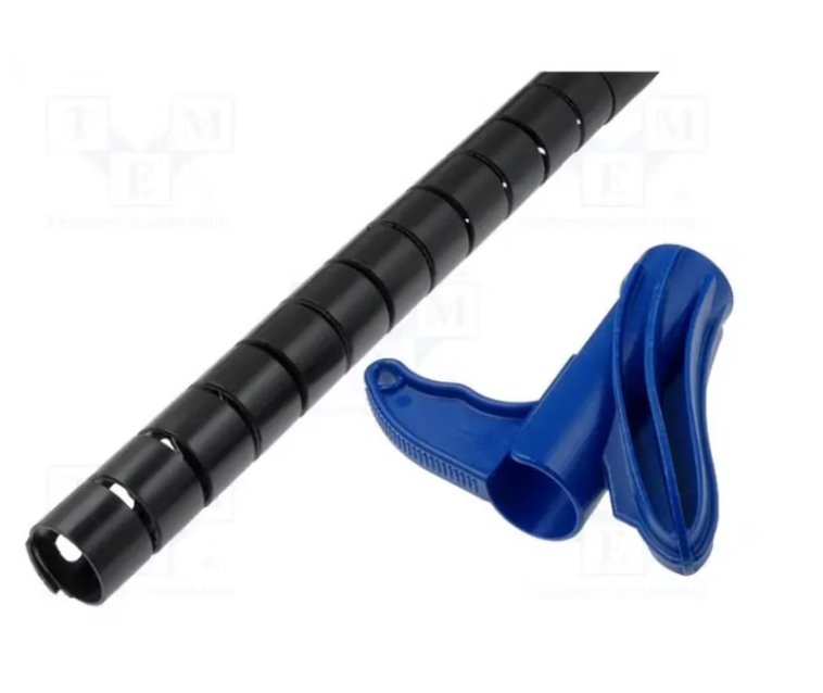 Sidontaspiraali Hellerman Tyton HWPP20 Musta 25m - KarelianStore