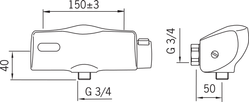 Suihkuhana Oras 6180 Electra kosketusvapaa - KarelianStore