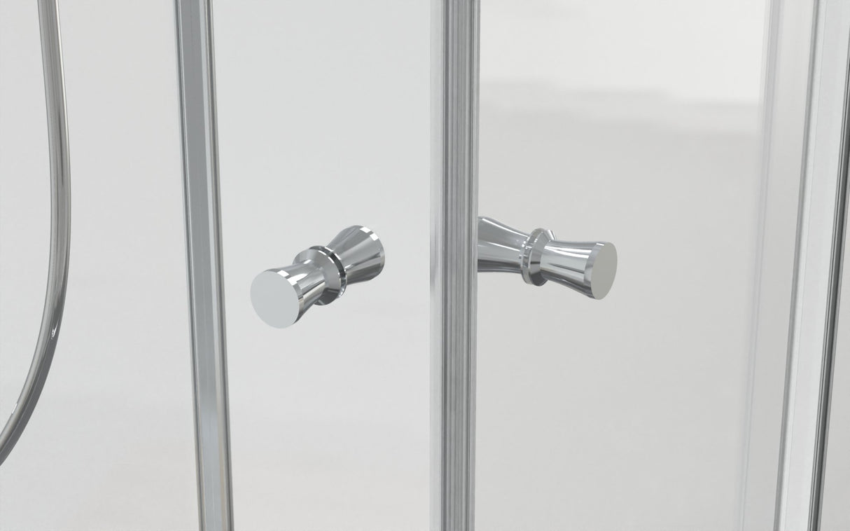 Suihkukaappi Opal 8080 S Kirkas lasi Checker - KarelianStore