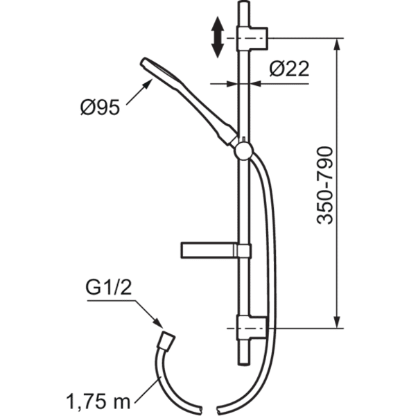Suihkusetti Mora Cera S5 130316 - KarelianStore