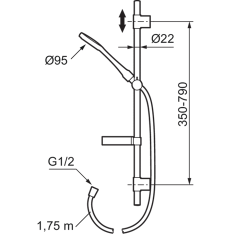 Suihkusetti Mora Cera S5 130316 - KarelianStore