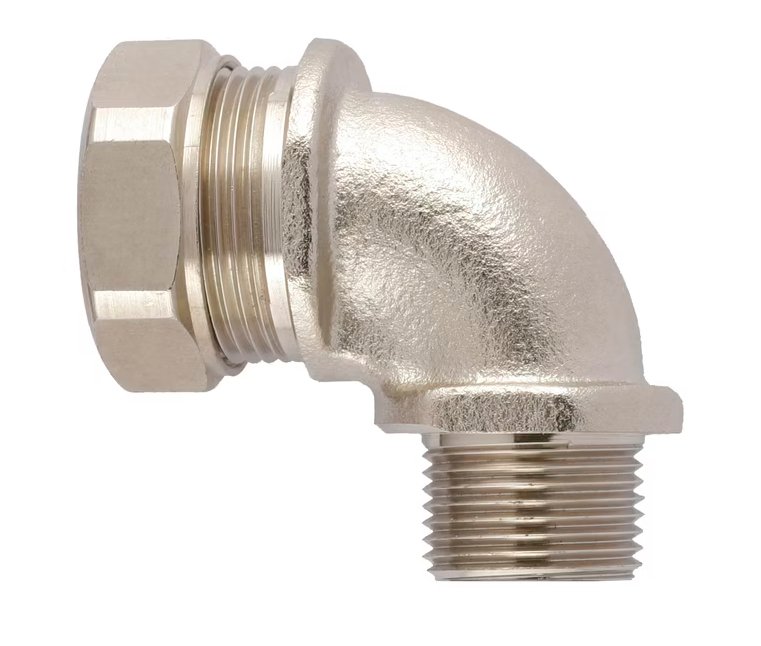 Suojaletkuliitin Flexicon Metalli HF FSU32-M32-C90 - KarelianStore