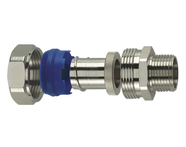 Suojaletkuliitin Flexicon Metalli HF FSU63-M63-C - KarelianStore