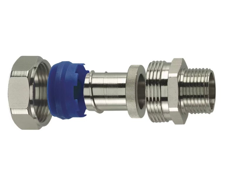 Suojaletkuliitin Flexicon Metalli HF FSU65-M75-C - KarelianStore