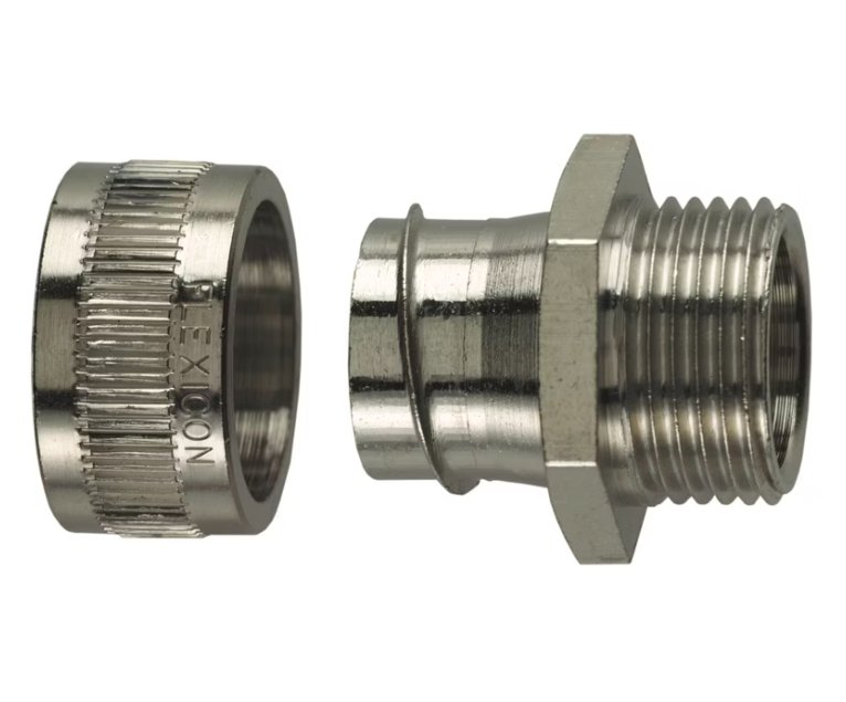 Suojaletkuliitin Flexicon Metalli HF FU32-M32-M - KarelianStore