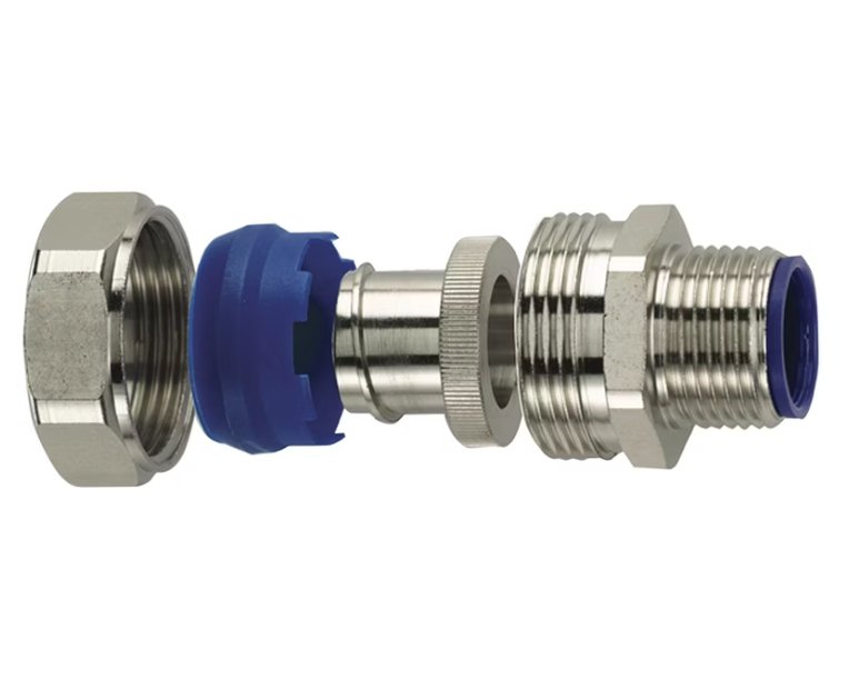 Suojaletkuliitin Flexicon Metalli HF LTP32-M32-C - KarelianStore