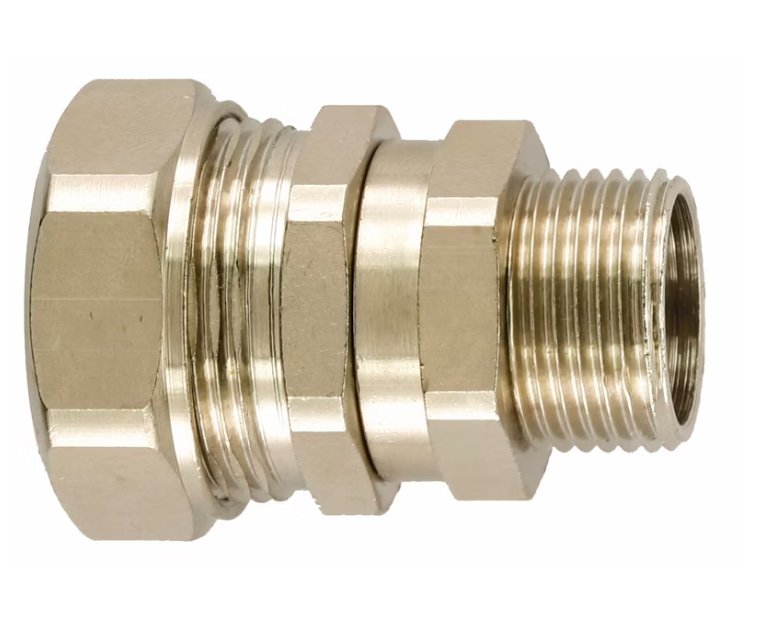 Suojaletkuliitin Flexicon Metalli HF LTP40-M40-S - KarelianStore