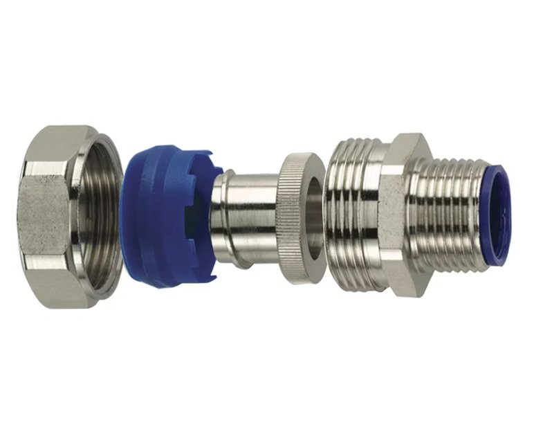 Suojaletkuliitin Flexicon Metalli HF LTP50-M50-C - KarelianStore