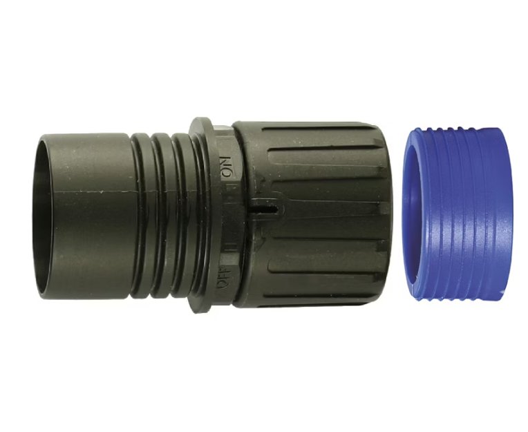 Suojaletkuliitin Flexicon Muovi HF FPAX13-R16B Musta 5kpl - KarelianStore