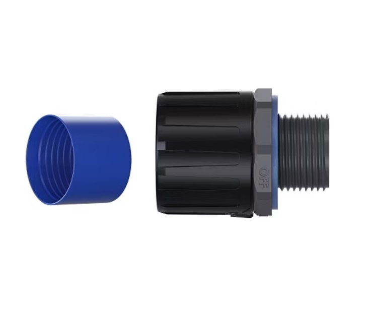 Suojaletkuliitin Flexicon Muovi HF FPAX16-PG16B Musta 10kpl - KarelianStore