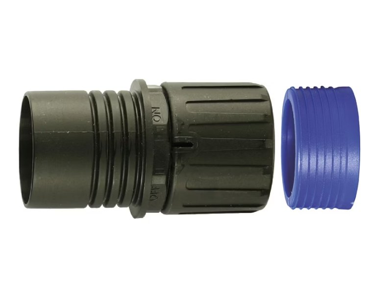 Suojaletkuliitin Flexicon Muovi HF FPAX16-R28B Musta 5kpl - KarelianStore