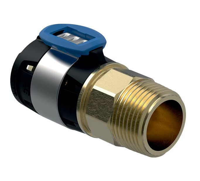 Suoraliitin Geberit Flowfit Kompo UK 40x1 1/4 PM - KarelianStore