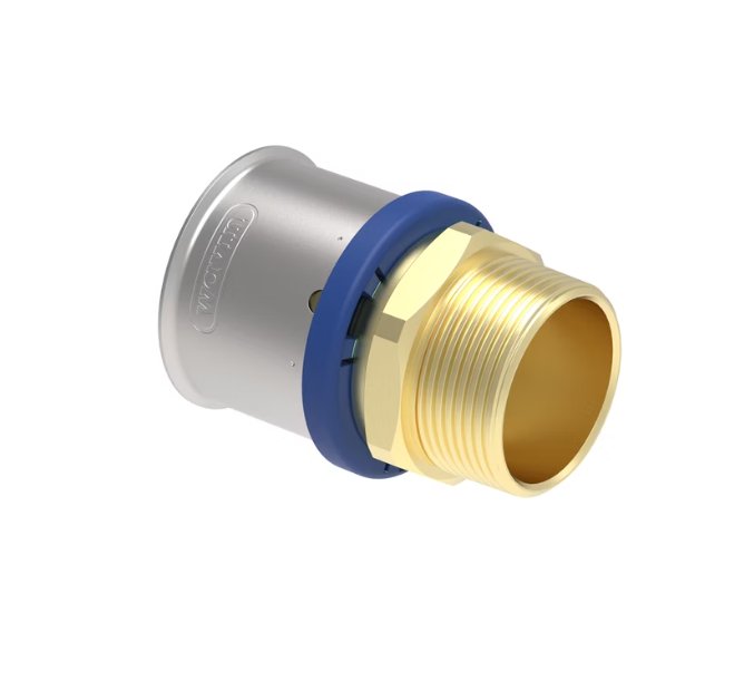 Suoraliitin Wavin Kompo Tigris UK 50x1 1/2 M1 DR - KarelianStore