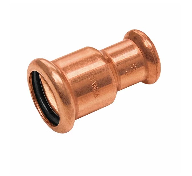 Supistusmuhvi Sanha Puristus S/S Cu 22x18 - KarelianStore