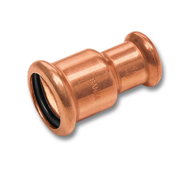 Supistusmuhvi Sanha Puristus S/S Cu 28x18 - KarelianStore