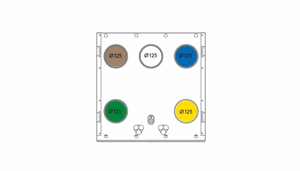 Swegon CASA W3xs Smart R 1240W Abd RH - KarelianStore