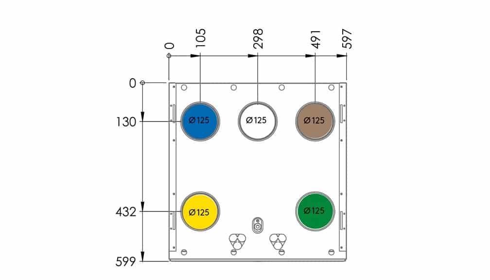 Swegon CASA W3xs Smart R 1240W Abd RH - KarelianStore