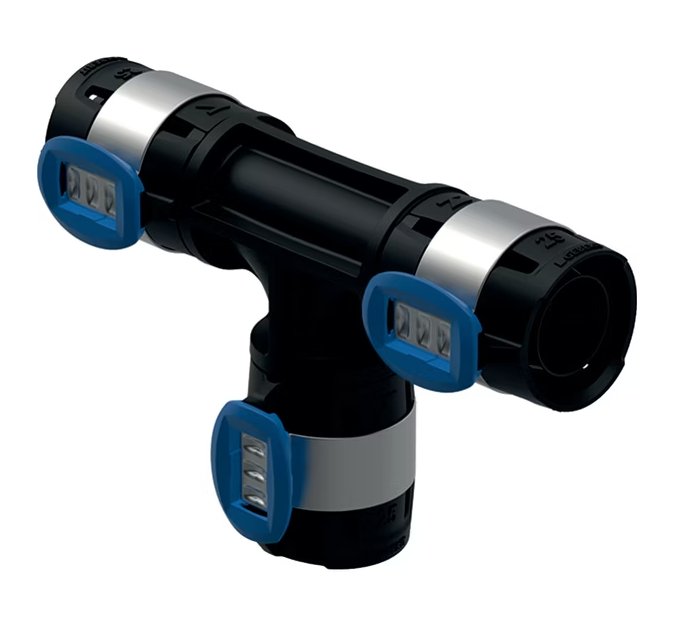 T-haaraliitin Geberit Flowfit Kompo 32x32x32 PPSU - KarelianStore