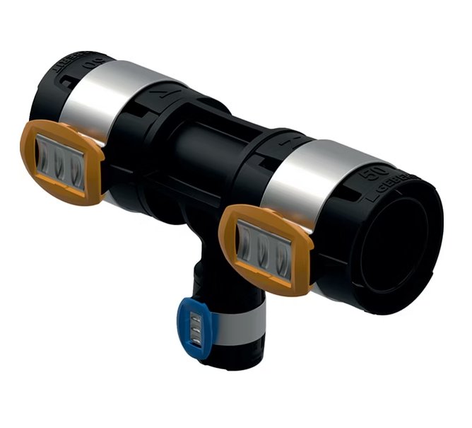 T-haaraliitin Geberit Flowfit Kompo 50x25x50 PPSU - KarelianStore