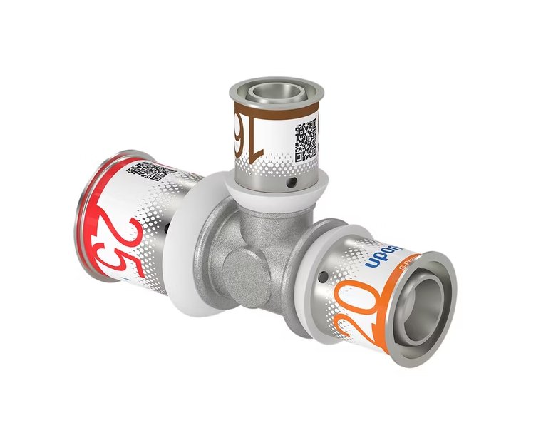 T-haaraliitin Uponor Kompo S-Press Plus 25x16x20 DR - KarelianStore