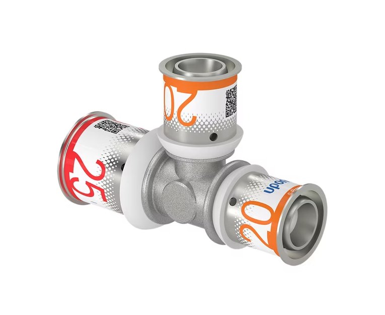T-haaraliitin Uponor Kompo S-Press Plus 25x20x20 DR - KarelianStore