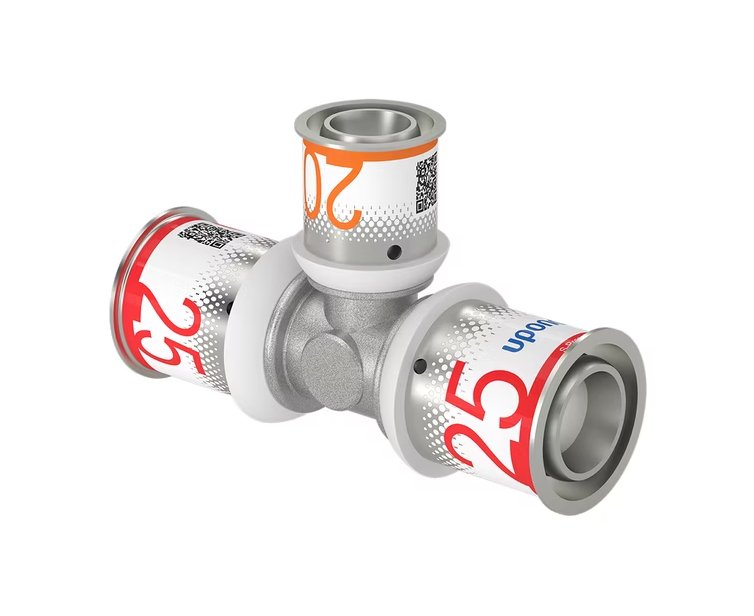 T-haaraliitin Uponor Kompo S-Press Plus 25x20x25 DR - KarelianStore