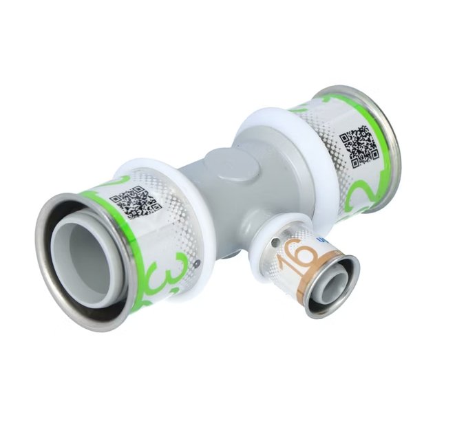 T-haaraliitin Uponor Kompo S-Press Plus 32x16x32 PPSU - KarelianStore