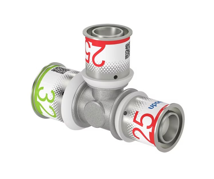 T-haaraliitin Uponor Kompo S-Press Plus 32x25x25 DR - KarelianStore