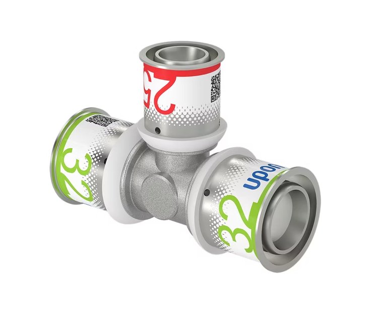 T-haaraliitin Uponor Kompo S-Press Plus 32x25x32 DR - KarelianStore