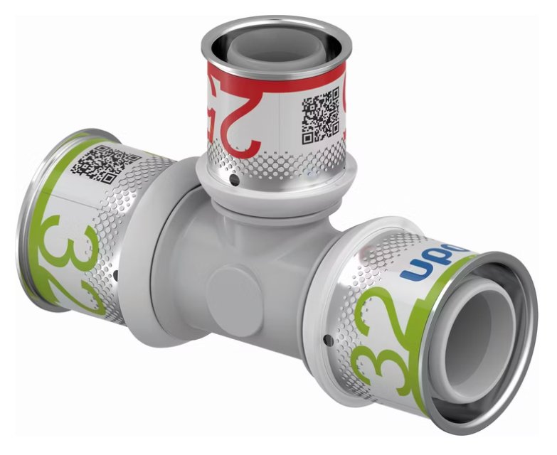 T-haaraliitin Uponor Kompo S-Press Plus 32x25x32 PPSU - KarelianStore