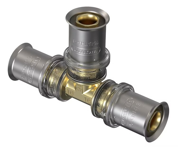 T-haaraliitin Wavin Kompo Tigris 20x20x20 M5 DR - KarelianStore