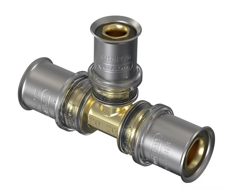 T-haaraliitin Wavin Kompo Tigris 32x25x25 M5 DR - KarelianStore