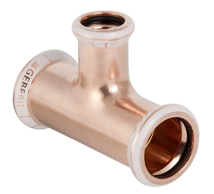 T-supistusyhde Geberit Mapress Puristus CU 54x22x54 - KarelianStore