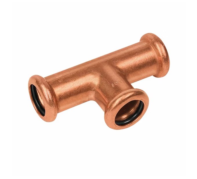 T-supistusyhde Sanha Puristus Cu 108x76.1x108 - KarelianStore