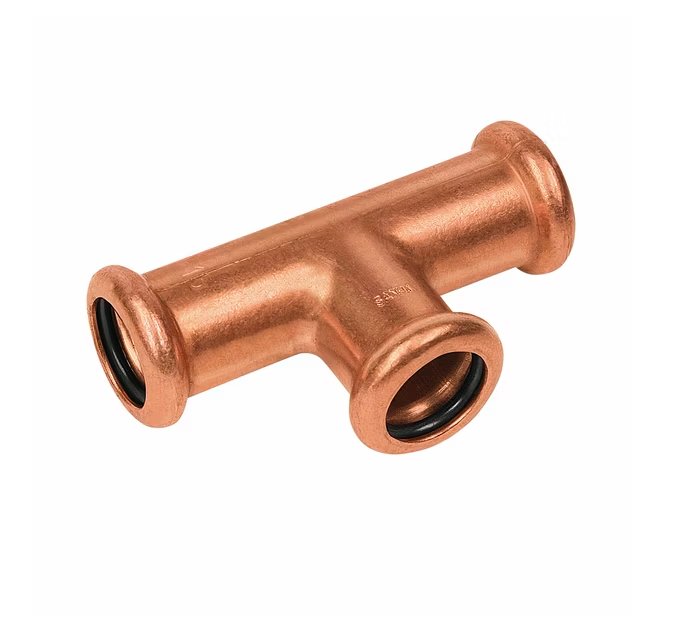 T-supistusyhde Sanha Puristus Cu 22x12x22 - KarelianStore