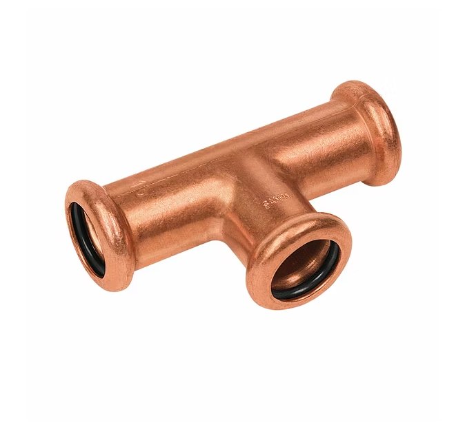 T-supistusyhde Sanha Puristus Cu 28x18x28 - KarelianStore