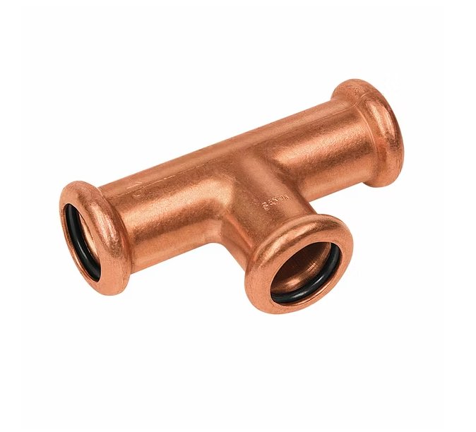 T-supistusyhde Sanha Puristus Cu 35x35x22 - KarelianStore