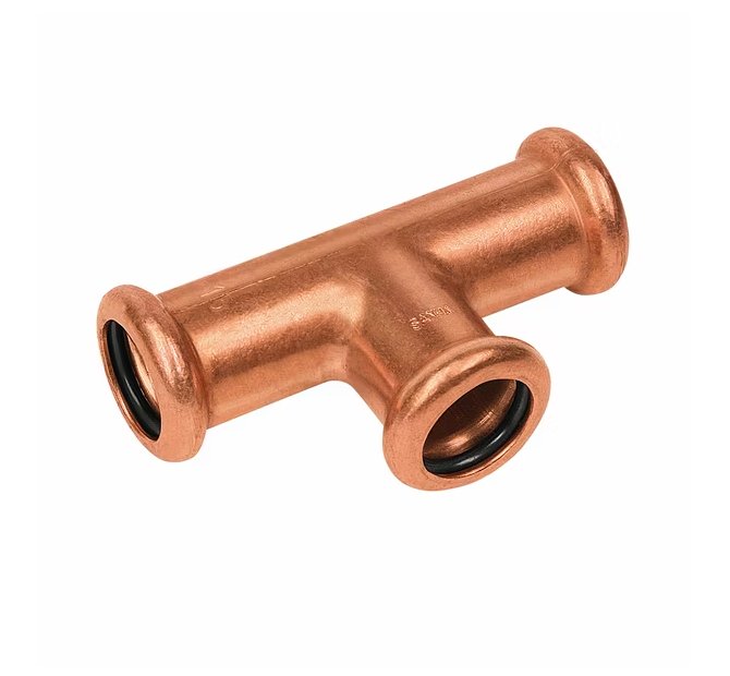 T-supistusyhde Sanha Puristus Cu 54x22x54 - KarelianStore