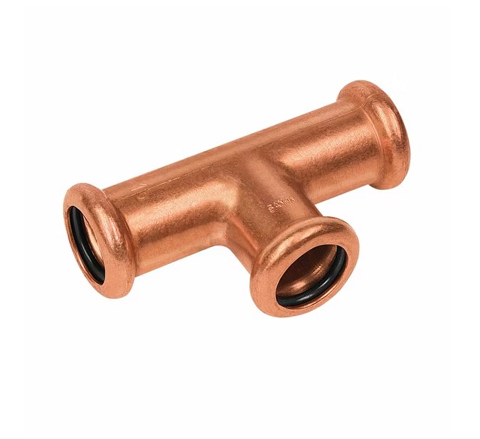 T-supistusyhde Sanha Puristus Cu 54x42x54 - KarelianStore