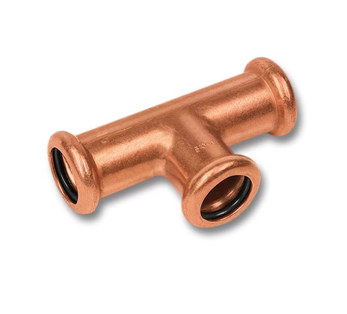 T-supistusyhde Sanha Puristus Cu 88.9x76.1x88.9 - KarelianStore