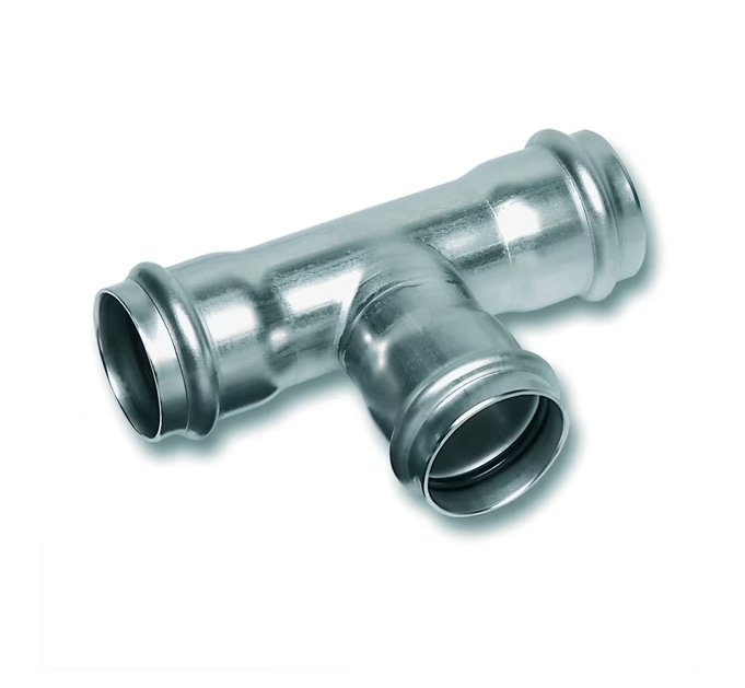 T-supistusyhde Sanha Puristus HST 22x15x22 - KarelianStore